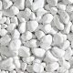 Beli okrasni kamenčki - Prodnik Bianco Carrara 25 kg